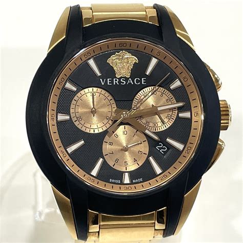 versace character rose gold chronograph òimited edition|Versace Character Chronograph Quartz Men's Watch VEM800218.